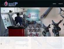 Tablet Screenshot of oandp.com.mx